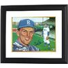 Image 1 : Carl Erskine Signed Brooklyn Dodgers 8X10 Photo Custom Framed (Portrait)