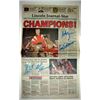 Image 1 : Rob Zatechka Signed Nebraska Cornhuskers National Champions 1995 Newspaper- 4 Sig