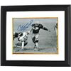 Image 1 : Paul Hornung Signed Green Bay Packers B&W 8X10 Photo Custom Framed (Horizontal Run)