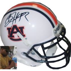 Bo Jackson Signed Auburn Tigers Authentic Schutt Mini Helmet (Center-Black Sig)- Jackson Hologram