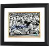 Lydell Mitchell Signed Penn State Nittany Lions 8X10 B&W Photo Custom Framed (White Jersey Horizonta
