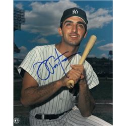 Joe Pepitone Signed New York Yankees Color 8X10 Photo