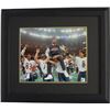 Image 1 : Mike Ditka Signed Chicago Bears Coaching 16X20 Photo Custom Framed Super Bowl XX Carried Off Field