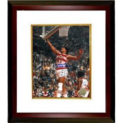 Wes Unseld Signed Washington Bullets 8X10 Photo Custom Framed 78 NBA Champs