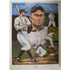 Image 1 : Ty Cobb Unsigned Detroit Tigers 18X24 Lithograph