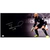 Image 1 : Tim Howard Signed On Knees 12X24 Panoramic Photo ( JSA )