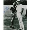 Image 1 : Cindy Morgan Signed Caddyshack B&W 16X20 Photo "Lacey Underall" W/ Chevy Chase (Entertainment)