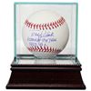 Tony Kubek Signed Official Major League Baseball Rookie Of The Year 1957-AL W/Glass Case (New York Y
