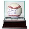 Lee Smith Signed Major League Baseball Triple 478 Saves, 7 X All Star & #46 W/ Glass Case (Cubs/Card
