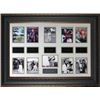 Image 1 : Jack Nicklaus Unsigned Grand Slam Golf Champions Engraved Signature Collection 22X33 Leather Framed