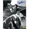 Image 1 : Jerry Lewis Signed B&W 8X10 Photo In Headlock W/ Dean Martin  (Movie/Comedian/Entertainment)