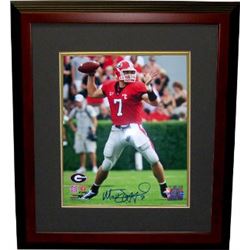 Matthew Stafford Signed Georgia Bulldogs 8X10 Photo Custom Framed- Stafford Hologram