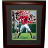 Image 1 : Matthew Stafford Signed Georgia Bulldogs 8X10 Photo Custom Framed- Stafford Hologram