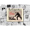 Image 1 : Elvis Presley Unsigned Greatest Moments In History New York Times Historic Newspaper Compilation "Th