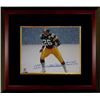 Image 1 : Rod Woodson Signed Pittsburgh Steelers 16X20 Photo Custom Framed 4 Stat HOF 09, 11X Pro Bowl, SB XXX