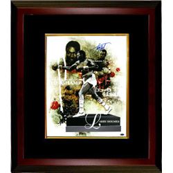 Larry Holmes Signed Boxing 16X20 Photo Collage Custom Framed (Easton Assassin)