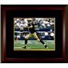 Image 1 : Drew Brees Signed New Orleans Saints 8X10 Photo Custom Framed (Black Jersey Passing)