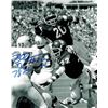 Image 1 : Billy Sims Signed Oklahoma Sooners Vintage B&W 8X10 Photo 78 Heisman