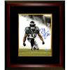 Image 1 : Brian Dawkins Signed Philadelphia Eagles 8X10 Photo Custom Framed #20 (Smoke-Flexing)