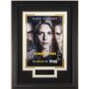 Image 1 : Homeland Signed 22X30 Masterprint Poster Leather Framed W/ Claire Danes, Damian Lewis & Mandy Patink