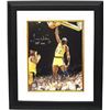Image 1 : James Worthy Signed Los Angeles Lakers 16X20 Photo HOF 2003 Custom Framed