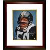 Image 1 : Jack Lambert Signed Pittsburgh Steelers 11X14 Photo Tooth HOF 90 Custom Framed-Lambert Hologram