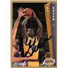 Image 1 : AC Green Signed Los Angeles Lakers 1992-93 Fleer Basketball Trading Card #108