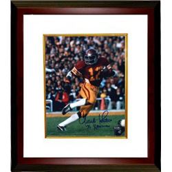 Charles White Signed USC Trojans 8X10 Photo 79 Heisman Custom Framed
