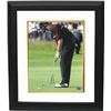 Image 1 : Ernie Els Signed 11X14 Photo Custom Framed 2002 British Open Putt- PSA Hologram