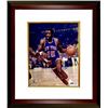 Image 1 : Earl Monroe Signed New York Knicks 8X10 Photo Custom Framed (Dribbling)- Steiner Hologram