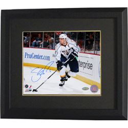 Shea Weber Signed Nashville Predators 8X10 Photo Custom Framed (Horizontal White Jersey)- Steiner Ho