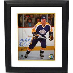 Marcel Dionne Signed Los Angeles Kings 8X10 Photo Custom Framed HOF 92