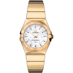 Omega  Constellation Polished Quartz 27Mm  Women Watch