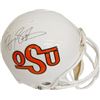 Image 1 : Barry Sanders Signed Oklahoma State Cowboys Authentic TB Full Size Helmet