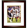 Image 1 : Osi Umenyiora Signed New York Giants 16X20 Photo SB XLVI Custom Framed- Tri-Star Hologram