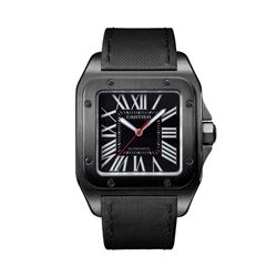 Cartier  Santos  Carbon  Men Watch