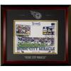 Image 1 : Music City Miracle Unsigned Tennessee Titans 8X10 Photo Custom Engraved Framed (Mahogany)