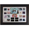 Image 1 : The Beatles Engraved Signature Series 37X27 Leather Framed Ed Sullivan Show With Albums (Entainment/
