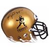 Image 1 : Ricky Williams Signed Heisman Authentic Mini Helmet- Mounted Hologram