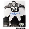 Image 1 : Art Donovan Signed Baltimore Colts 16X20 Photo HOF 68