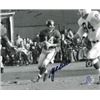 Image 1 : Y.A. Tittle Signed New York Giants Passing 8X10 B&W Photo