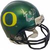 Image 1 : Lamichael James Signed Oregon Ducks Replica Mini Helmet