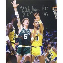 Bill Walton Signed Boston Celtics 16X20 Photo HOF 93 (Vs Kareem Abdul-Jabbar)