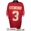 Image 1 : Jan Stenerud Signed Kansas City Chiefs Red Prostyle Jersey HOF 91