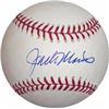 Image 1 : Jack Morris Signed Official Major League Baseball (Detroit Tigers) (Leaf)