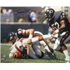 Image 1 : Dan Hampton Signed Chicago Bears 16X20 Photo Dual HOF 2002 & SB XX Champs