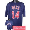 Image 1 : Jim Rice Signed Boston Red Sox Navy Prostyle Jersey- JSA Hologram
