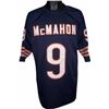 Image 1 : Jim Mcmahon Unsigned Chicago Bears Navy TB Prostyle Jersey XL