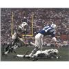 Image 1 : Emerson Boozer Signed New York Jets 8X10 Photo With Matt Snell (Horizontal Black Sig)