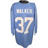 Image 1 : Doak Walker Detroit Lions Unsigned Blue TB Prostyle Jersey 3/4 Sleeves XL